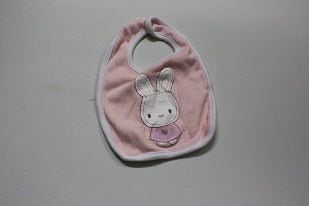 Ackermans pink bunny bib