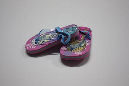 size 6 frozen flip flops with heel support elastic