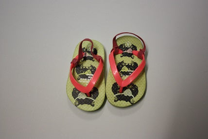 size 4 flip flops with heel support elastic